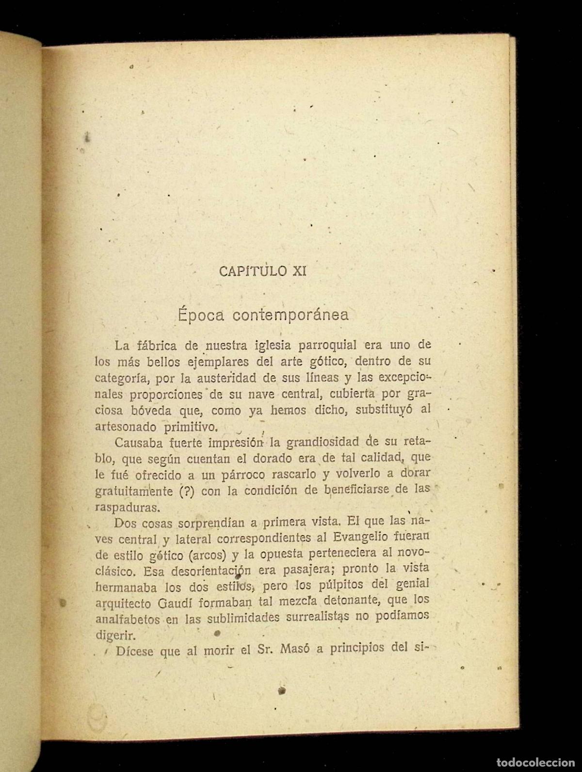 Libros de segunda mano: SANTA MAR&Iacute;A DE BLANES. - COMA SOLEY, V. 1941. - Foto 5
