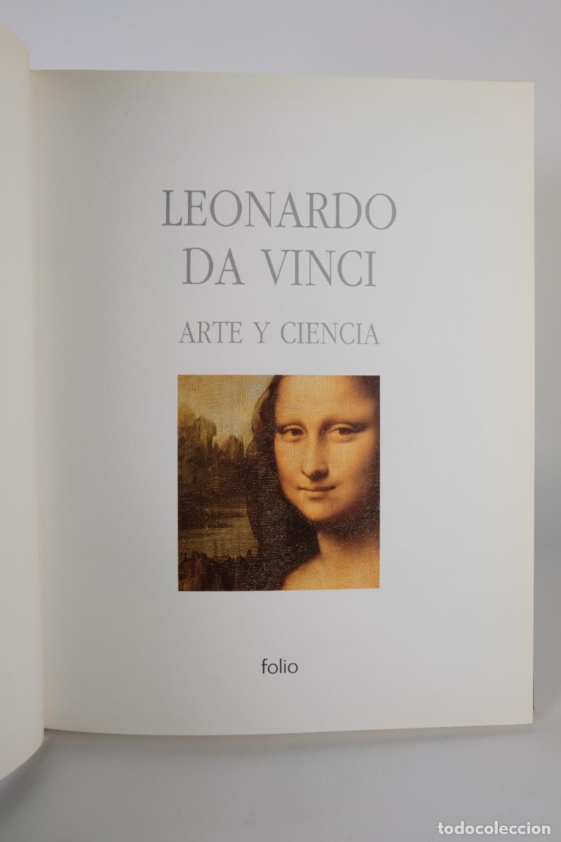 Libros de segunda mano: Leonardo Da Vinci, arte y ciencia - Ediciones Folio, 2007 - Foto 5