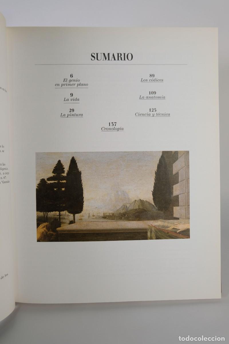 Libros de segunda mano: Leonardo Da Vinci, arte y ciencia - Ediciones Folio, 2007 - Foto 6