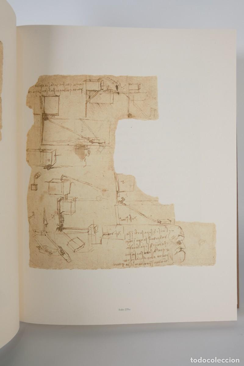 Libros de segunda mano: Leonardo Da Vinci, El c&oacute;dice atl&aacute;ntico - Volumen 5, l&aacute;minas 266-325 - Ediciones Folio, 2007 - Foto 8