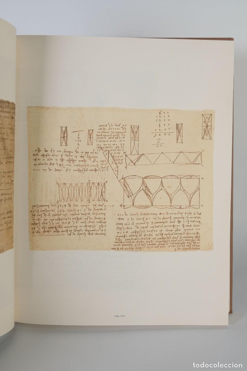 Libros de segunda mano: Leonardo Da Vinci, El c&oacute;dice atl&aacute;ntico - Volumen 6, l&aacute;minas 326-385 - Ediciones Folio, 2007 - Foto 7