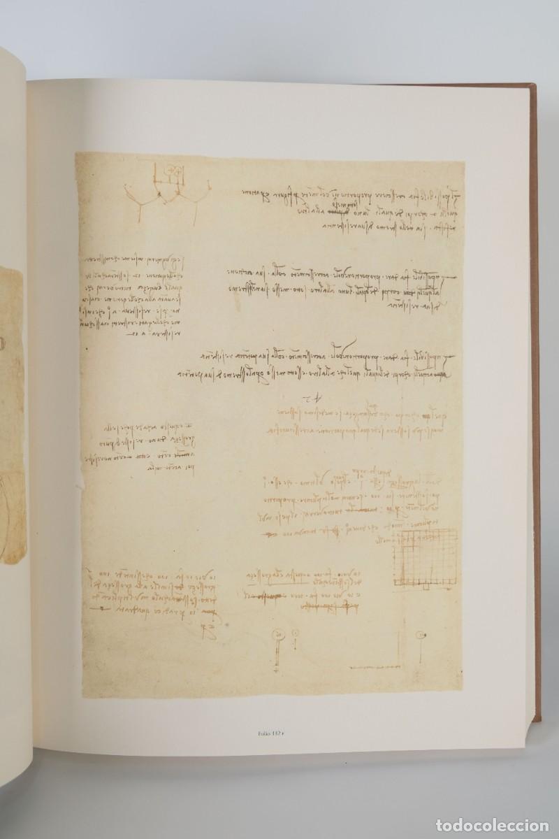 Libros de segunda mano: Leonardo Da Vinci, El c&oacute;dice atl&aacute;ntico - Volumen 6, l&aacute;minas 326-385 - Ediciones Folio, 2007 - Foto 8