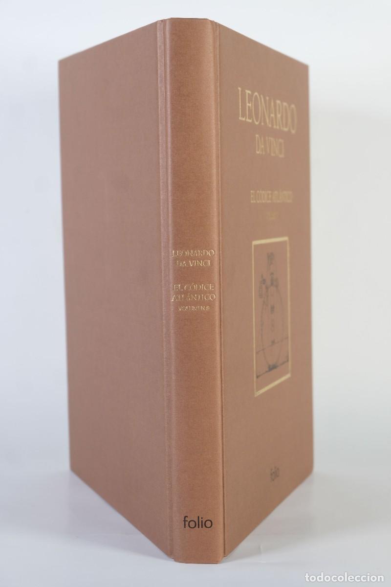 Libros de segunda mano: Leonardo Da Vinci, El c&oacute;dice atl&aacute;ntico - Volumen 8, l&aacute;minas 435-487 - Ediciones Folio, 2007 - Foto 3