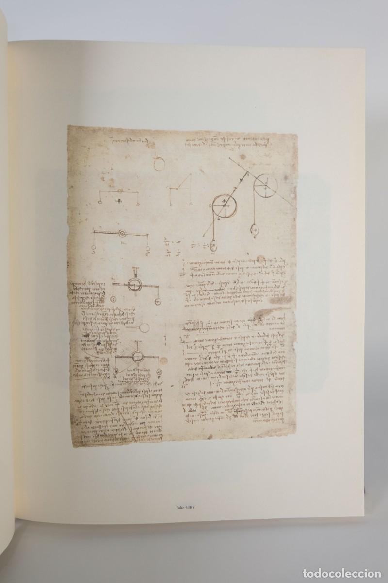 Libros de segunda mano: Leonardo Da Vinci, El c&oacute;dice atl&aacute;ntico - Volumen 8, l&aacute;minas 435-487 - Ediciones Folio, 2007 - Foto 7