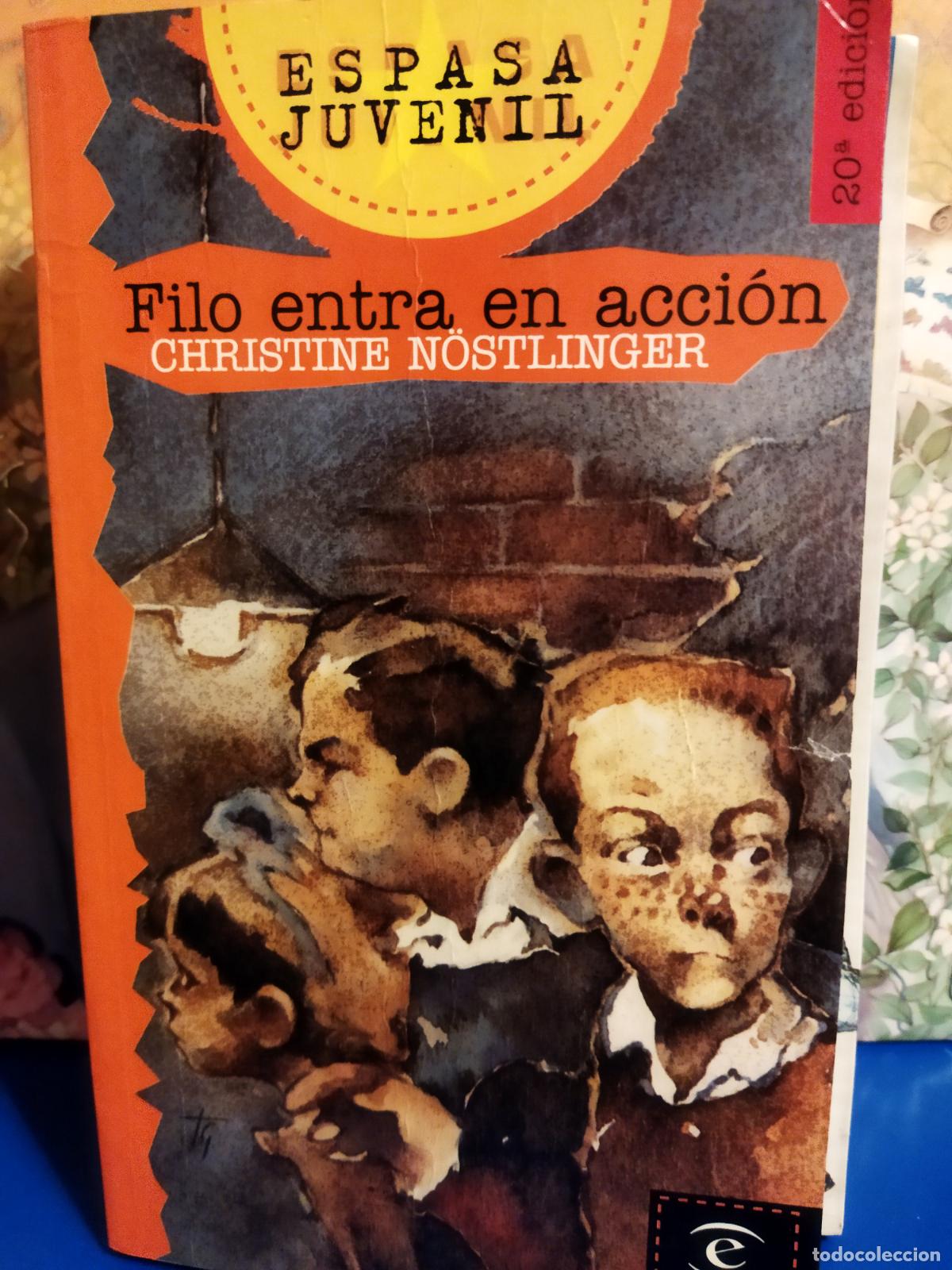 Libros de segunda mano: Filo entra en acci&oacute;n Christine Nostlinger - Foto 1