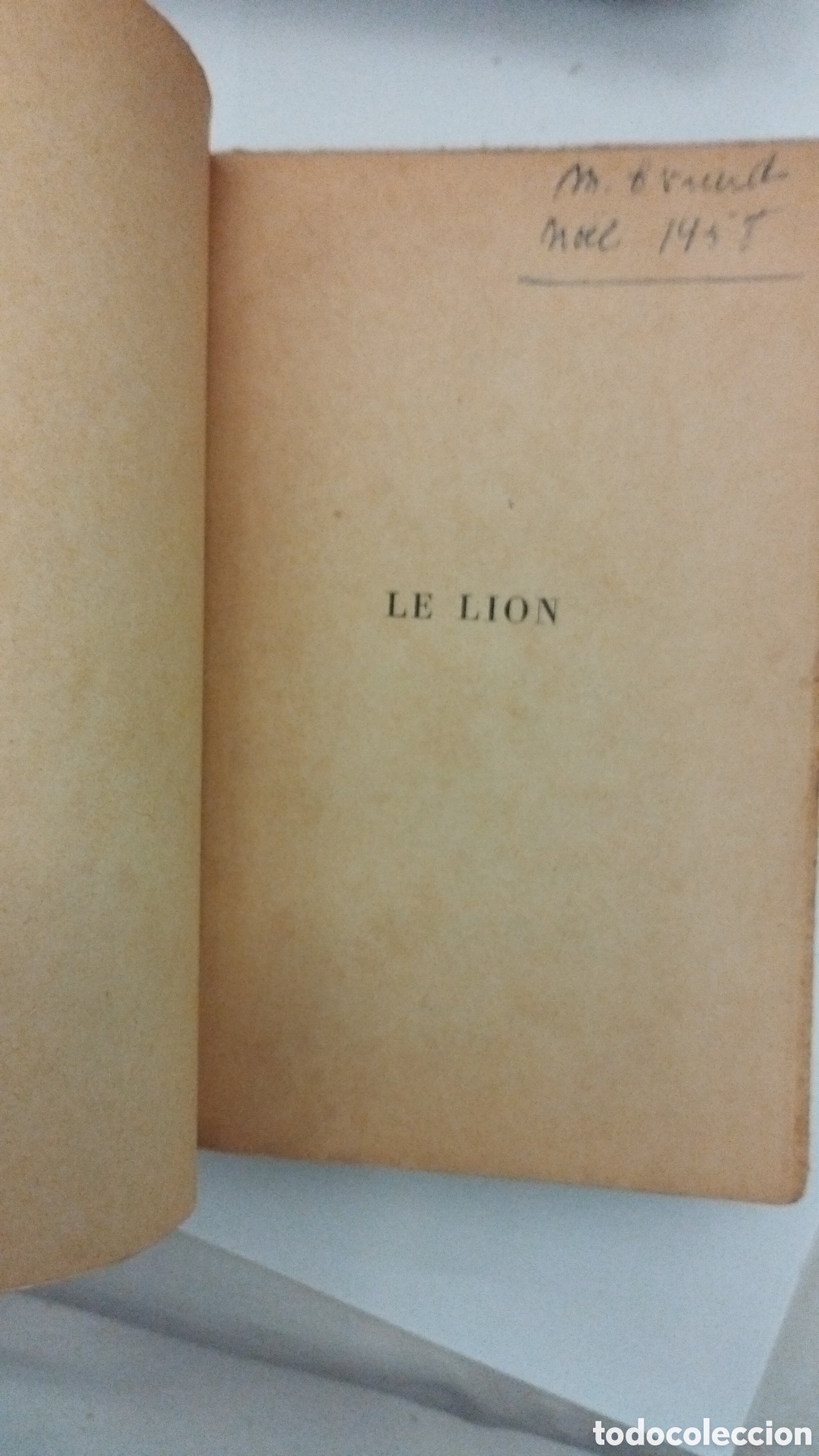 Libros de segunda mano: LE LION. Joseph Kessel 1958 - Foto 4