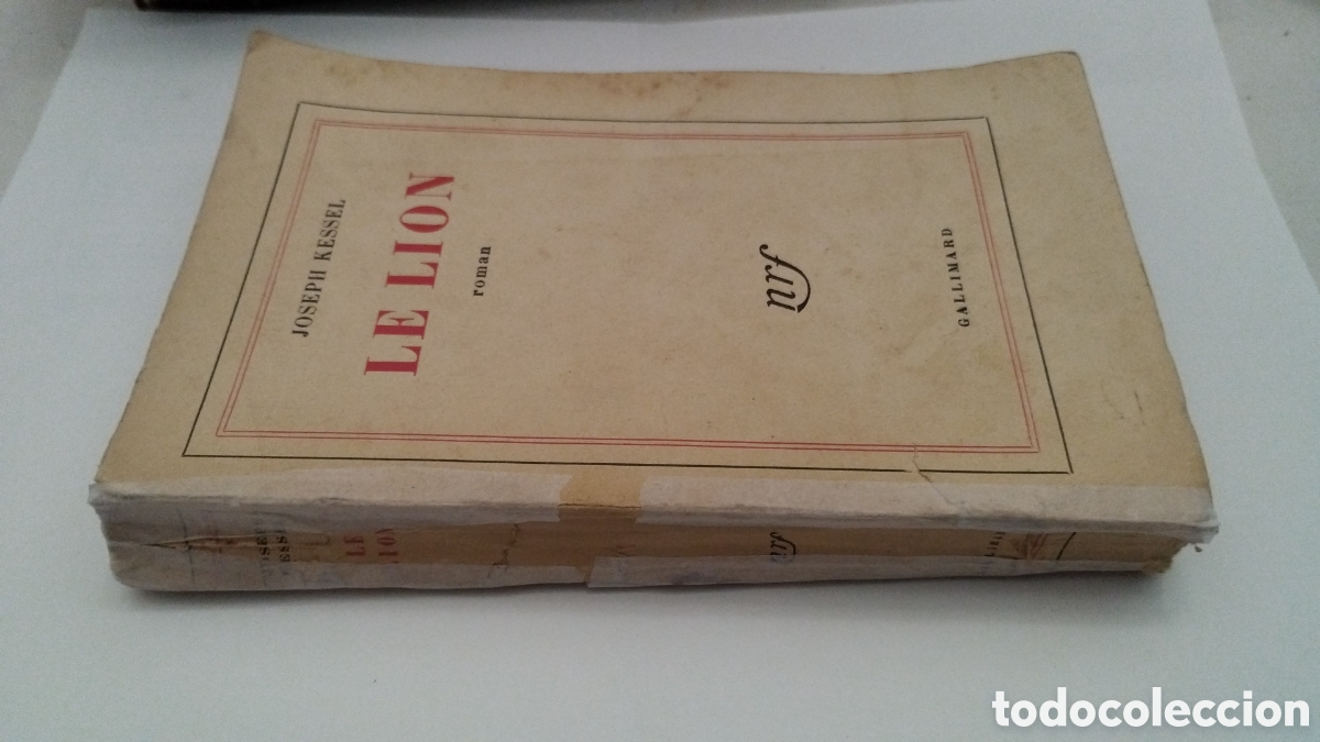 Libros de segunda mano: LE LION. Joseph Kessel 1958 - Foto 6