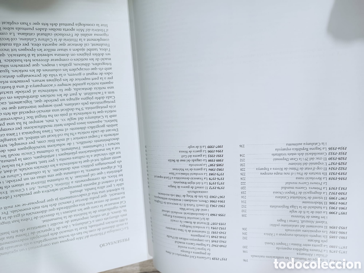 Libros de segunda mano: Cronolog&iacute;a dHist&ograve;ria del m&oacute;n - Foto 5