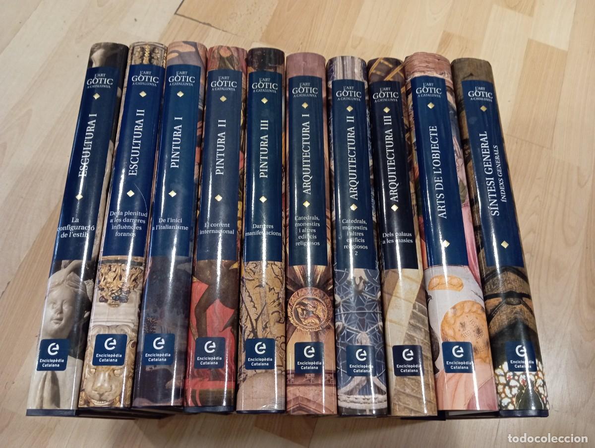Libros de segunda mano: Lart g&ograve;tic a Catalunya. 10 volums. Completa. - Foto 1