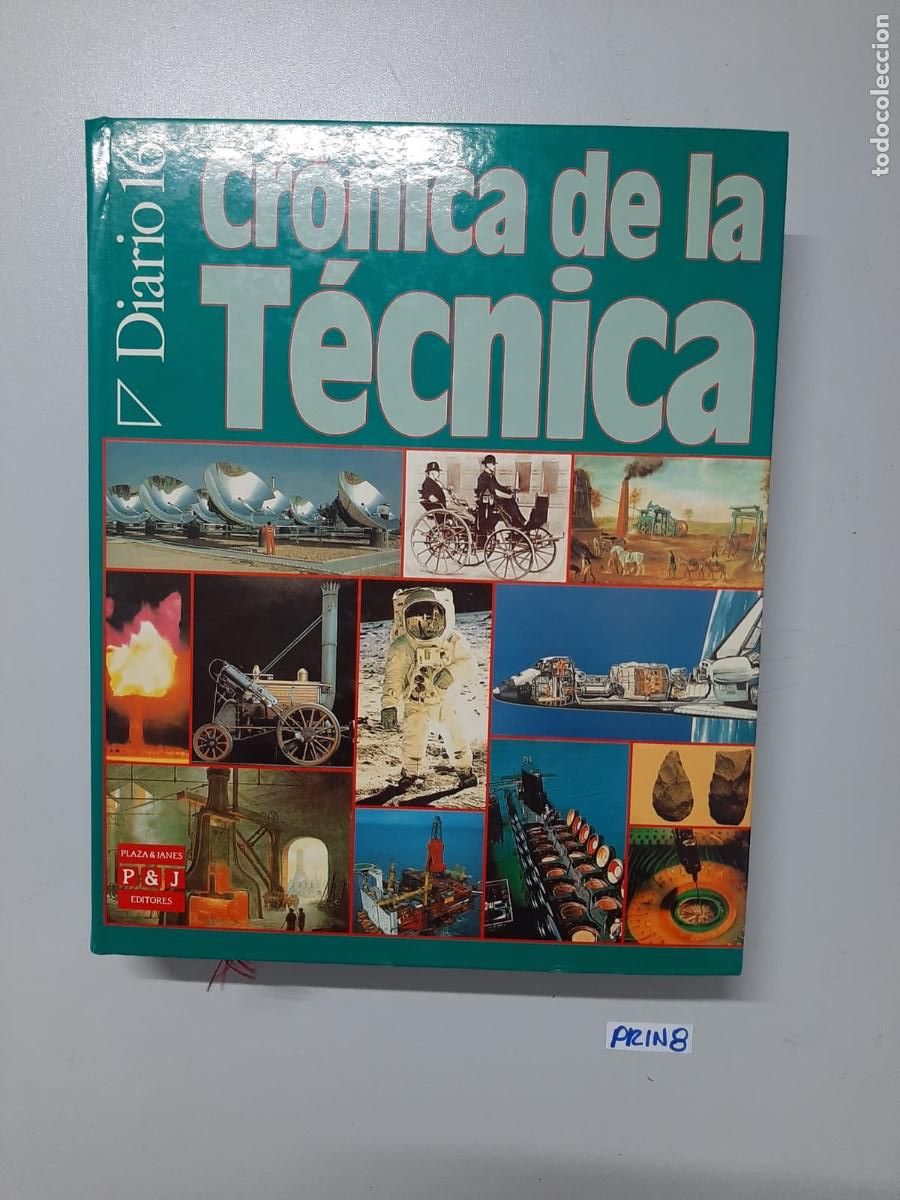 Libros de segunda mano: Libro: Cr&oacute;nica de la t&eacute;cnica - Foto 1
