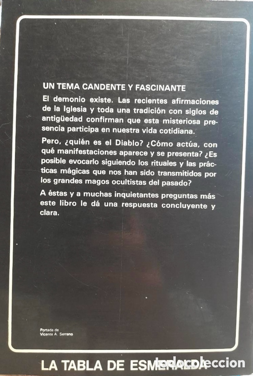 Libros de segunda mano: DEMONOLOG&Iacute;A DE CLAUDIO MARCHIARO 1984 - Foto 2
