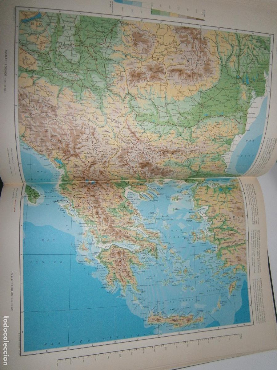 Libros de segunda mano: ANTIGUO LIBRO - ATLAS UNIVERSAL (GRAN TAMA&Ntilde;O) - Foto 2