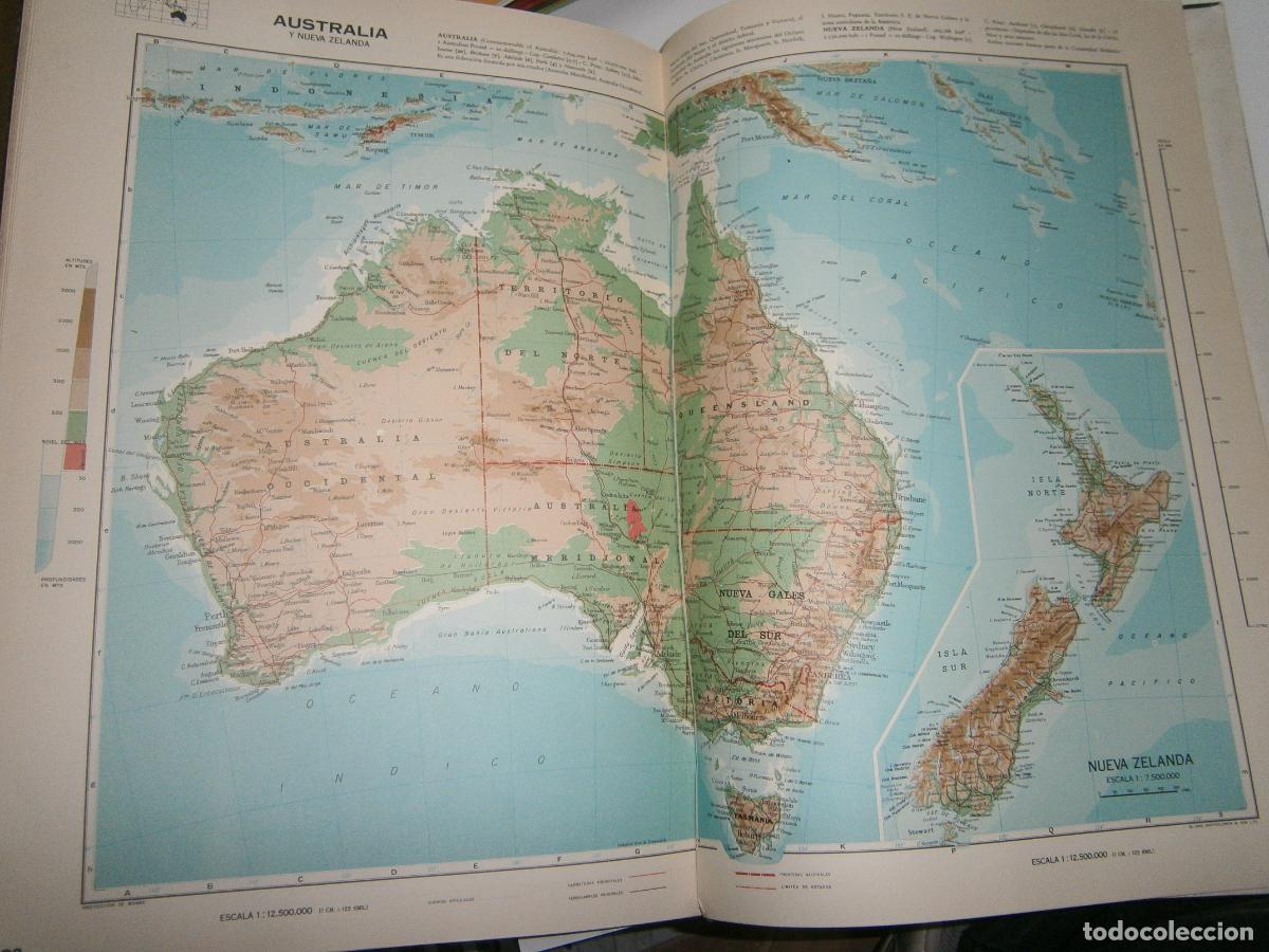 Libros de segunda mano: ANTIGUO LIBRO - ATLAS UNIVERSAL (GRAN TAMA&Ntilde;O) - Foto 3