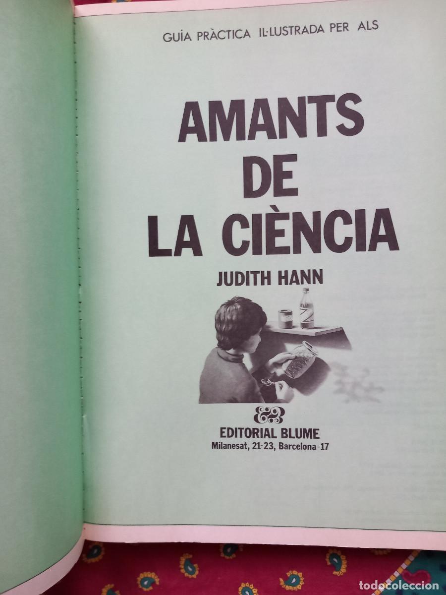 Libros de segunda mano: LIBRO ELS AMANTS DE LA CIENCIA - Foto 3