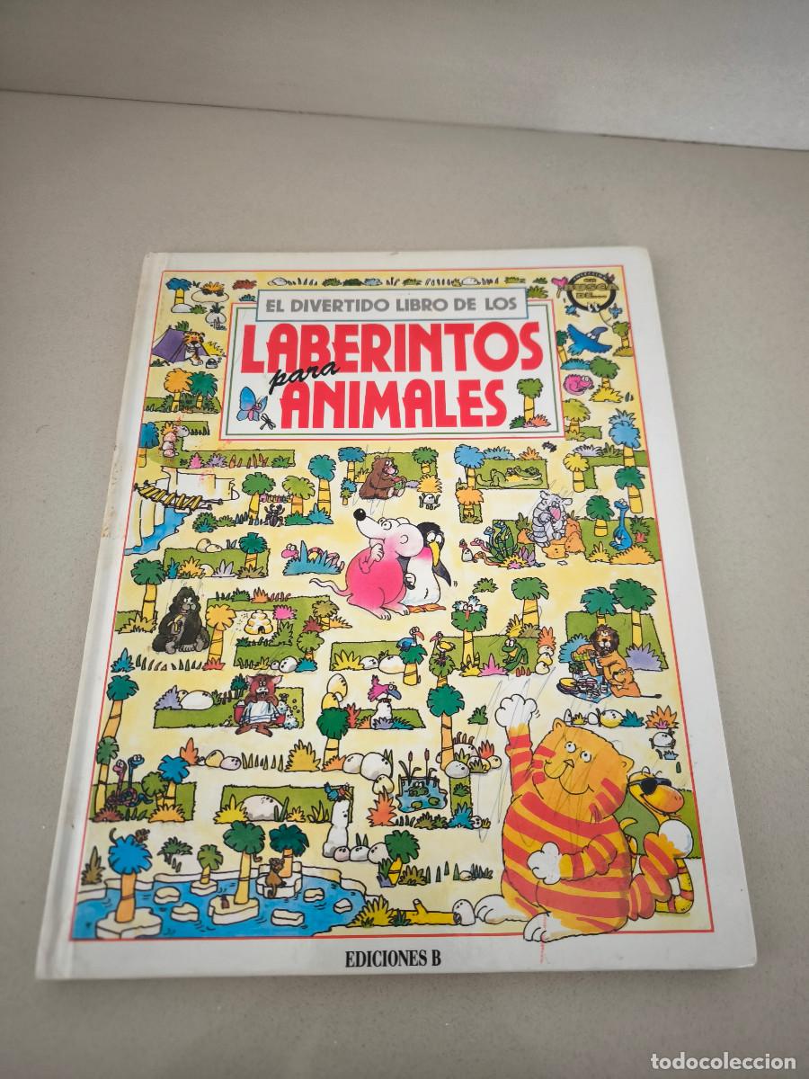 Libros de segunda mano: LABERINTOS PARA ANIMALES EDICIONES B LIBRO JUVENIL MUY RARO - Foto 1