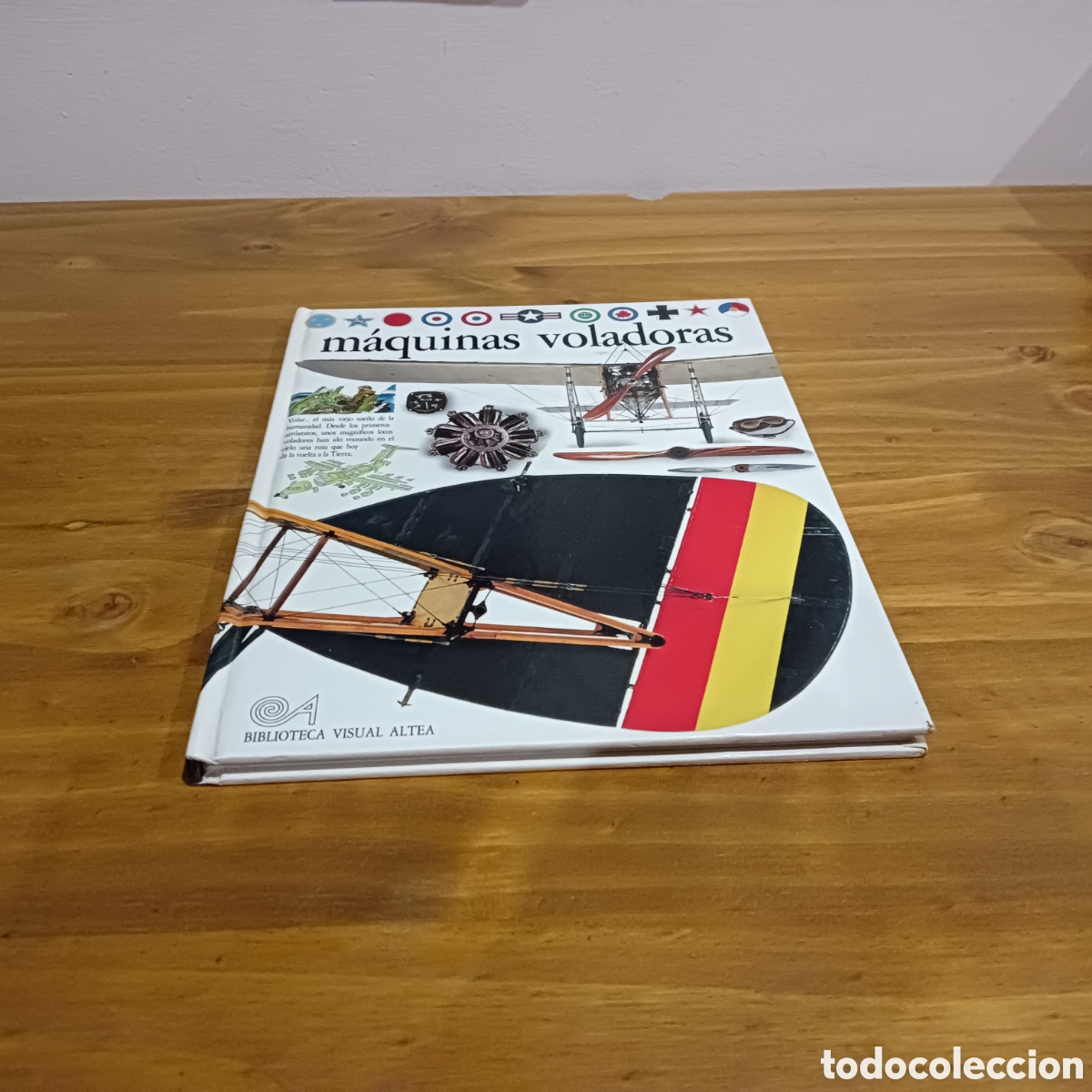 Libros de segunda mano: M&aacute;quinas voladoras. Biblioteca visual altea - Foto 1