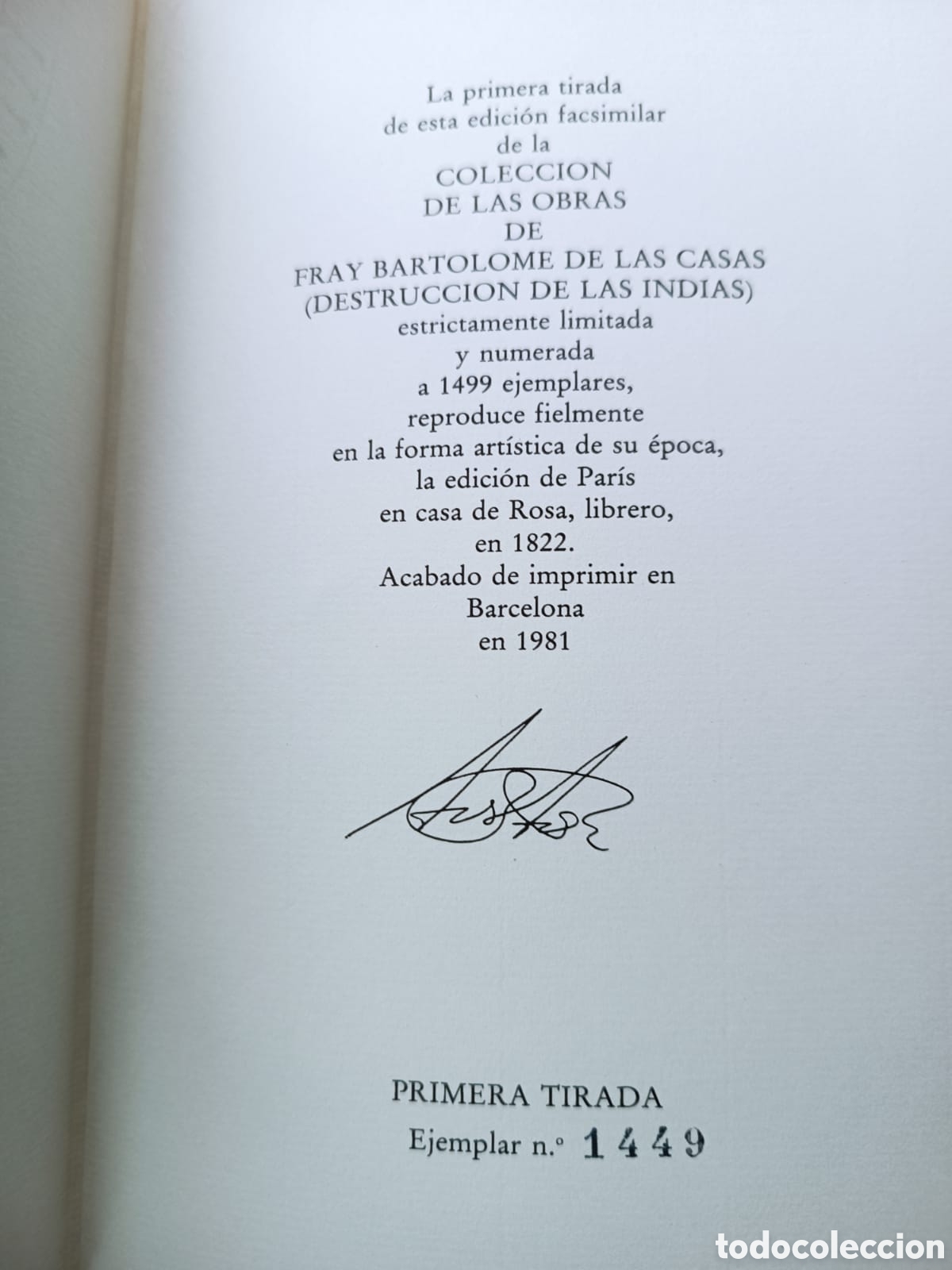 Libros de segunda mano: Destrucci&oacute;n de las Indias, San Bartolom&eacute; de las Casas - Foto 16
