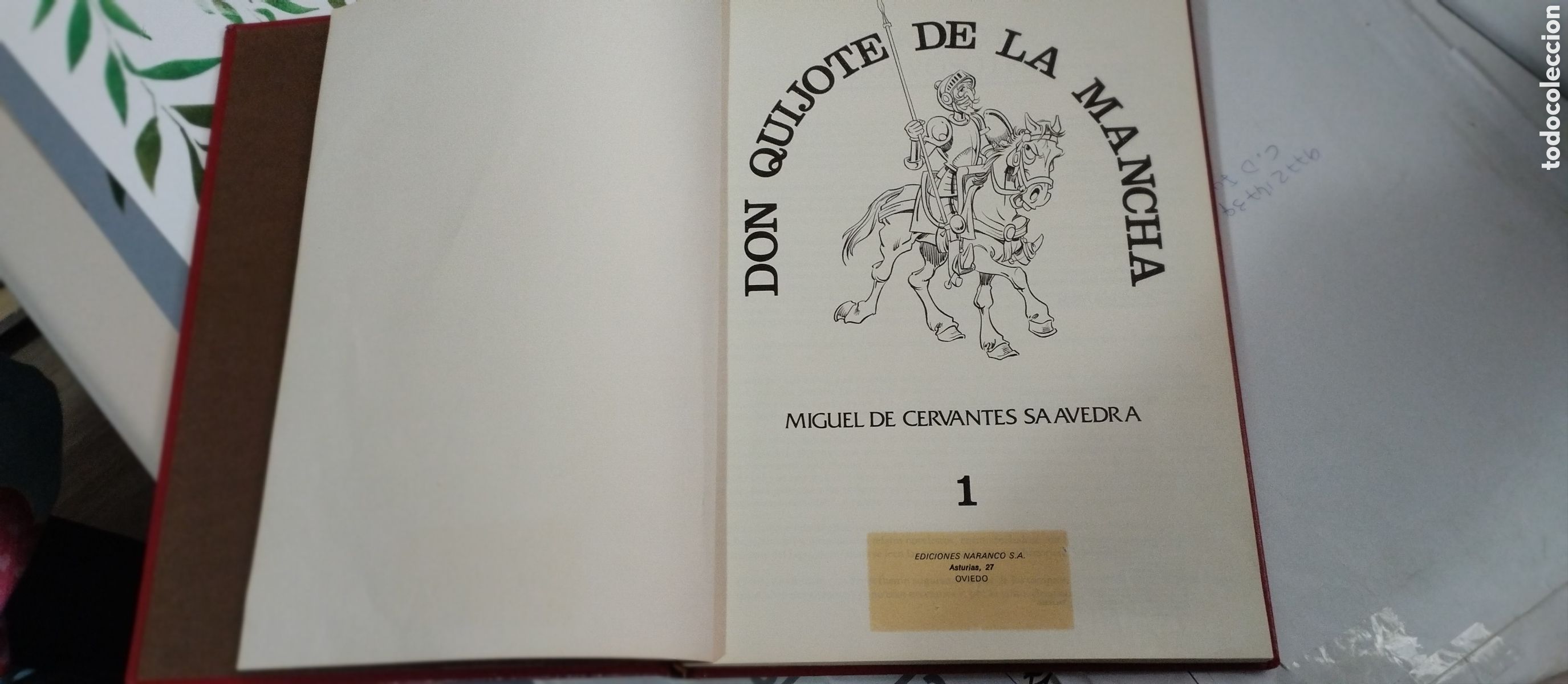 Libros de segunda mano: Colecci&oacute;n Don Quijote de la Mancha - Foto 2