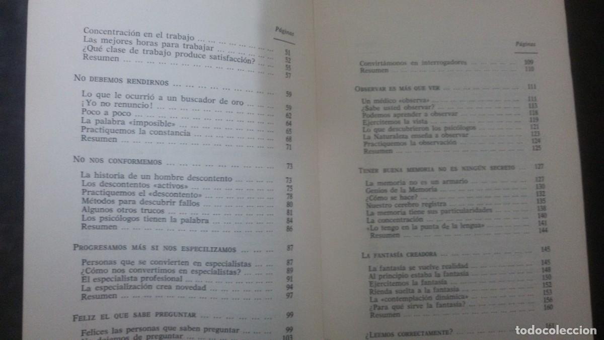 Libros de segunda mano: COMO EXPLOTAR AL MAXIMO NUESTRAS FACULTADES - FRITZ PACHTNER / - Foto 5