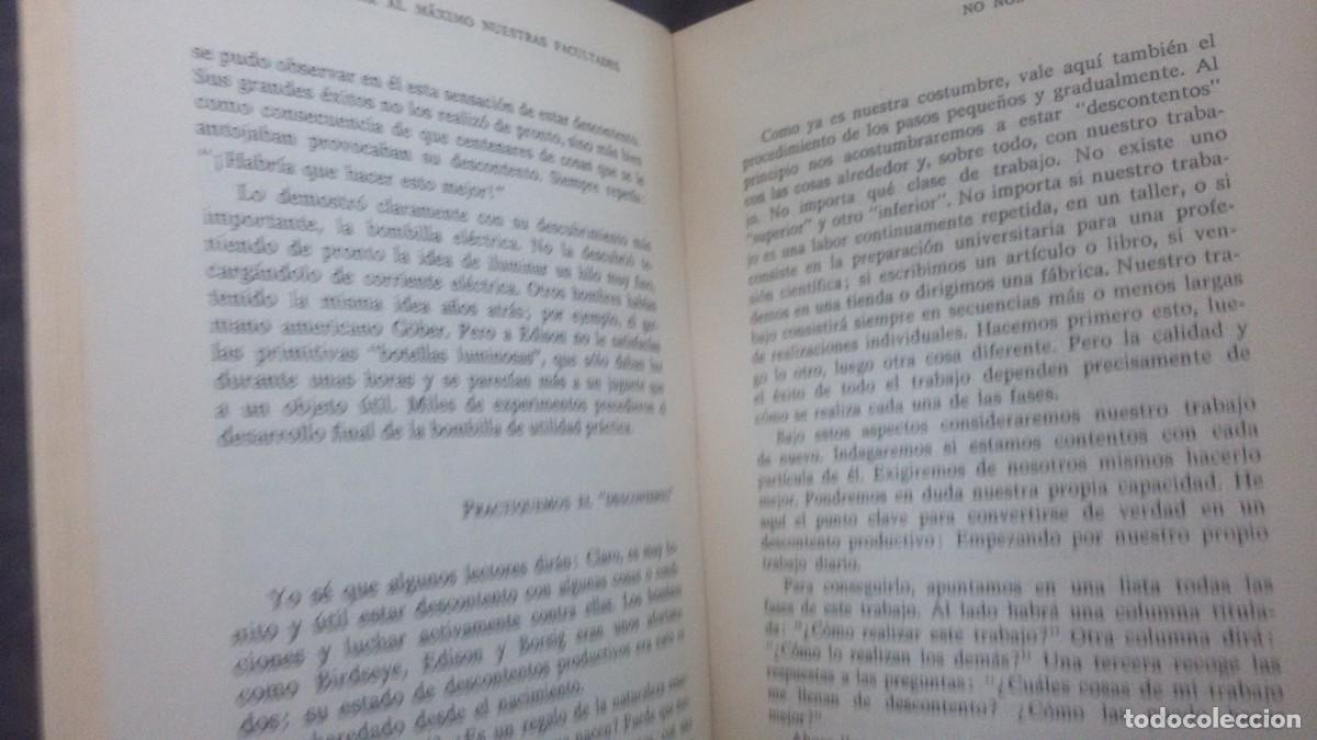 Libros de segunda mano: COMO EXPLOTAR AL MAXIMO NUESTRAS FACULTADES - FRITZ PACHTNER / - Foto 7