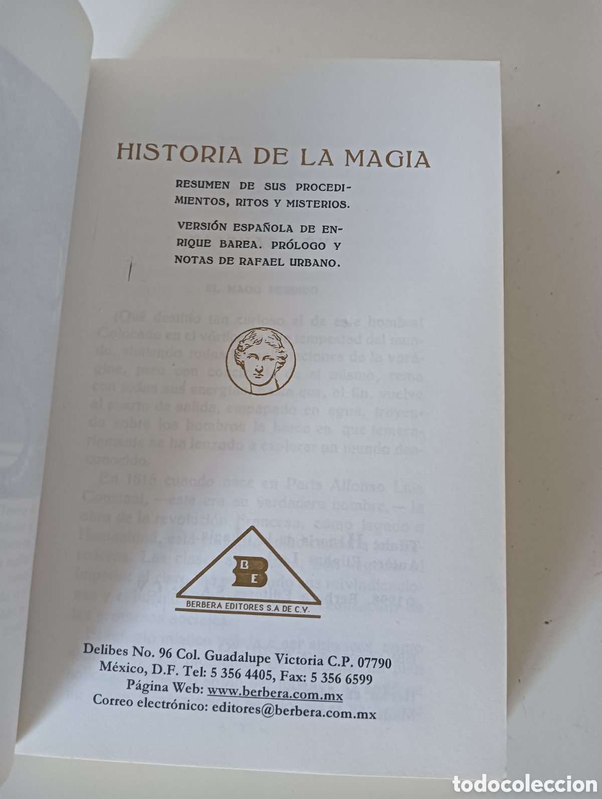 Libros de segunda mano: HISTORIA DE LA MAGIA ELIPHAS LEVI - Foto 3