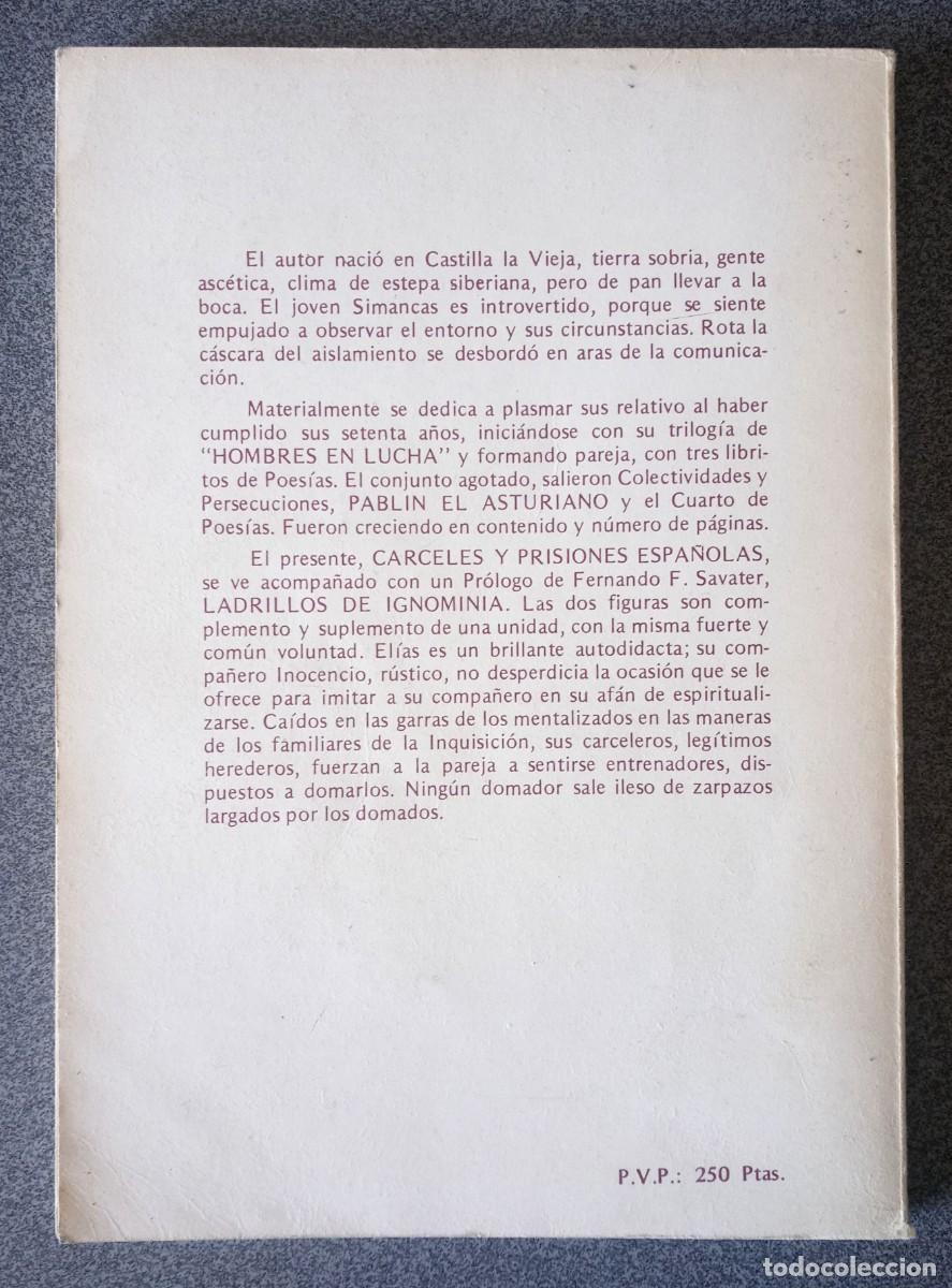 Libros de segunda mano: C&aacute;rceles Y Prisiones Espa&ntilde;olas 1920 1930 Francisco Simancas - Foto 8