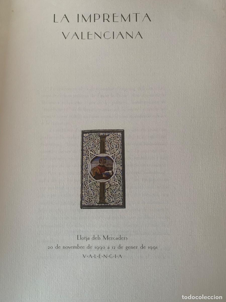 Libros de segunda mano: La imprenta Valenciana (Bols 40) - Foto 2