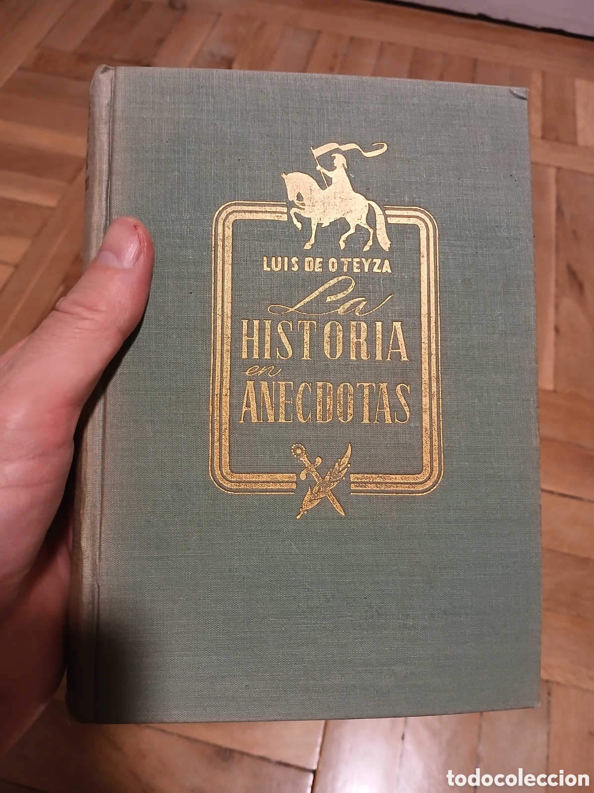 Libros de segunda mano: La historia en an&eacute;cdotas, Luis de Oteyza - Foto 1
