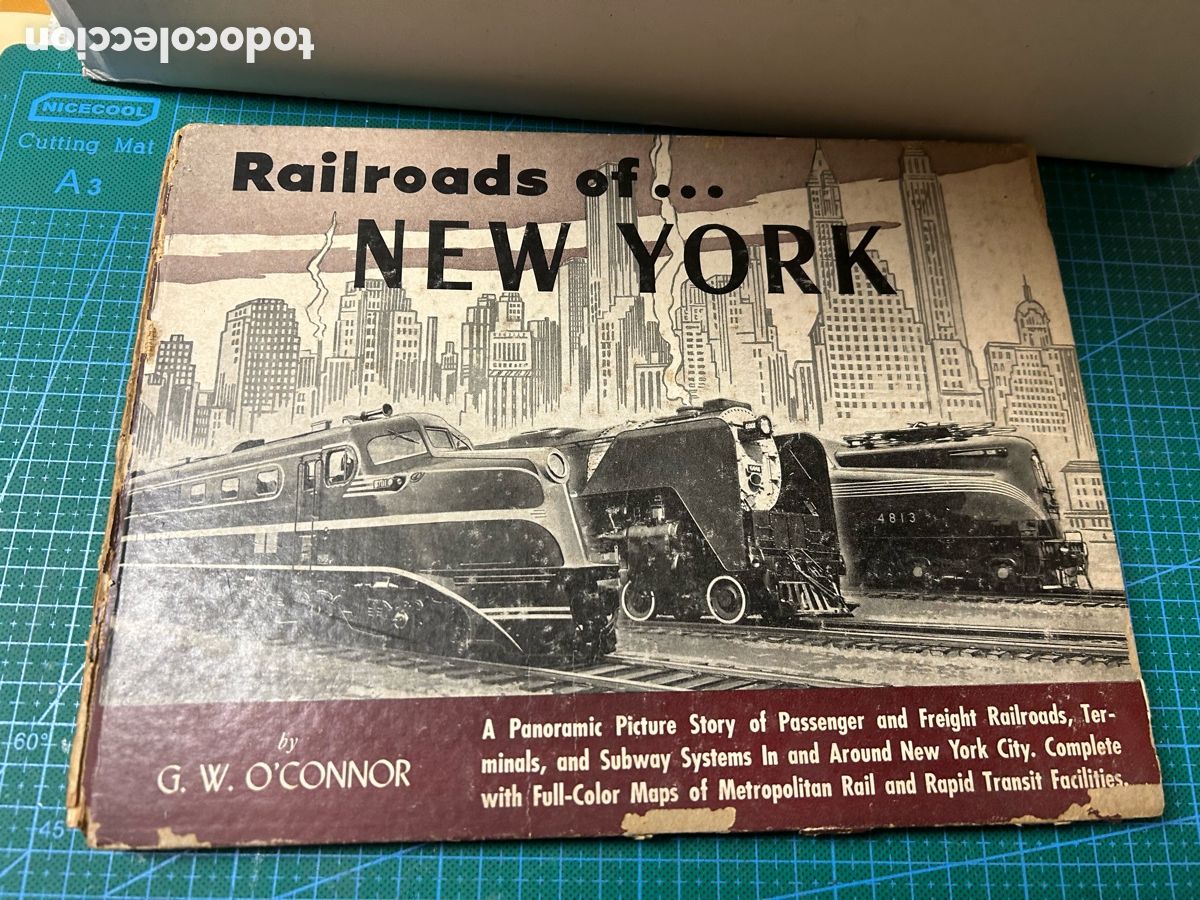Libri di seconda mano: LIBRO RAILROADS OF NUEVA YOR ANTOGUOS