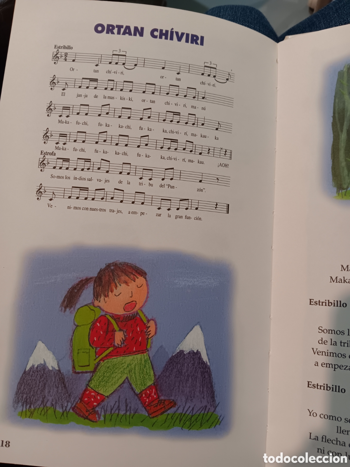 Libros de segunda mano: Canciones infantiles. Selecci&oacute;n - Foto 2