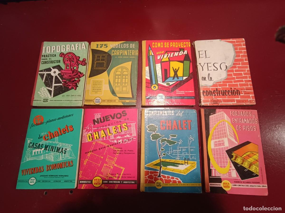 Libros de segunda mano: 8 LIBROS COLECCION CEAC DE CONSTRUCCION. - Foto 1