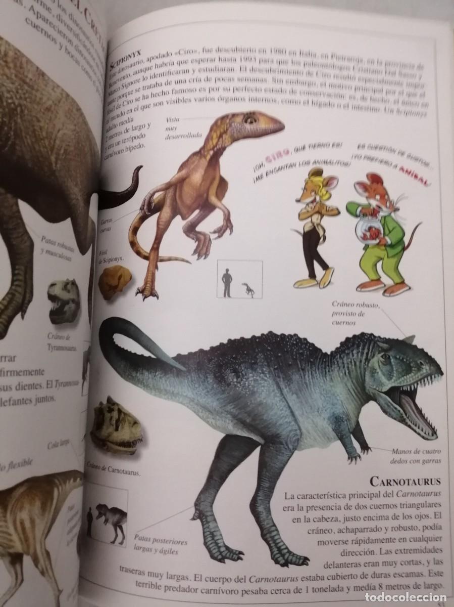 Libros de segunda mano: Geronimo Stilton: Dinosaurios (tapa dura) - Foto 4