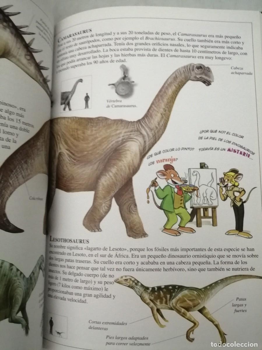 Libros de segunda mano: Geronimo Stilton: Dinosaurios (tapa dura) - Foto 5