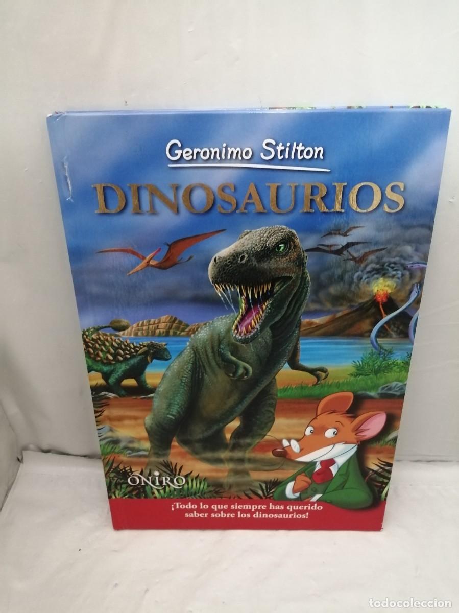 Libros de segunda mano: Geronimo Stilton: Dinosaurios (tapa dura) - Foto 1