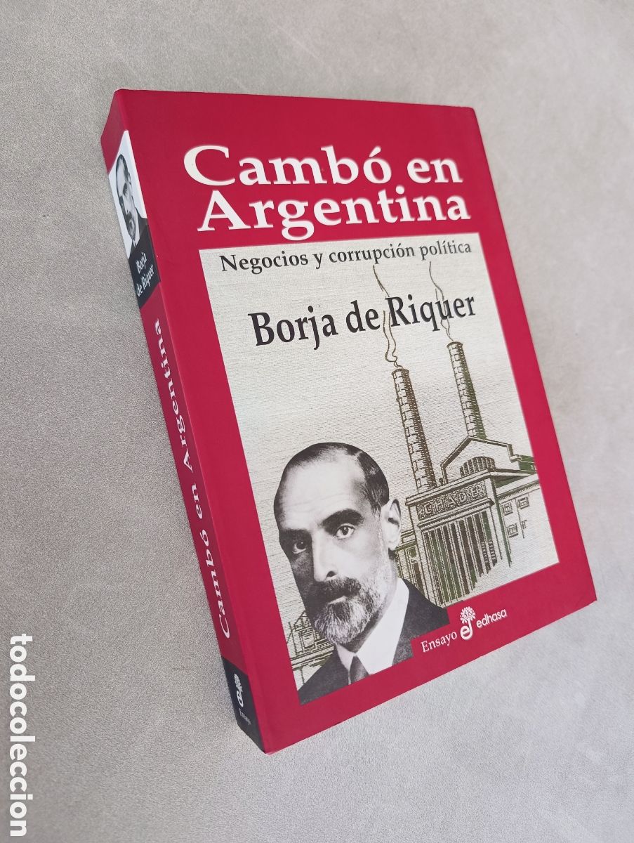 Libros de segunda mano: Camb&oacute; en Argentina. Borja de Riquer. - Foto 3