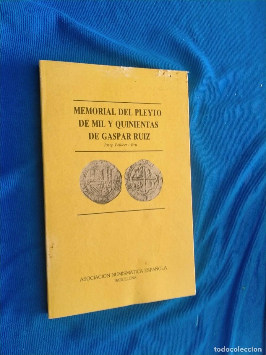 Libros de segunda mano: libro de memorial del pleyto de mil y quinientas de gaspar ruiz - Foto 1