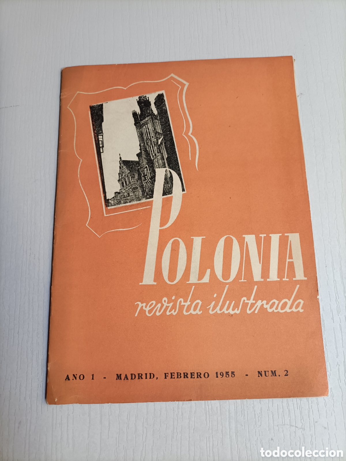 Libros de segunda mano: Polonia revista ilustrada.A&ntilde;o 1955 N&uacute;m. 2