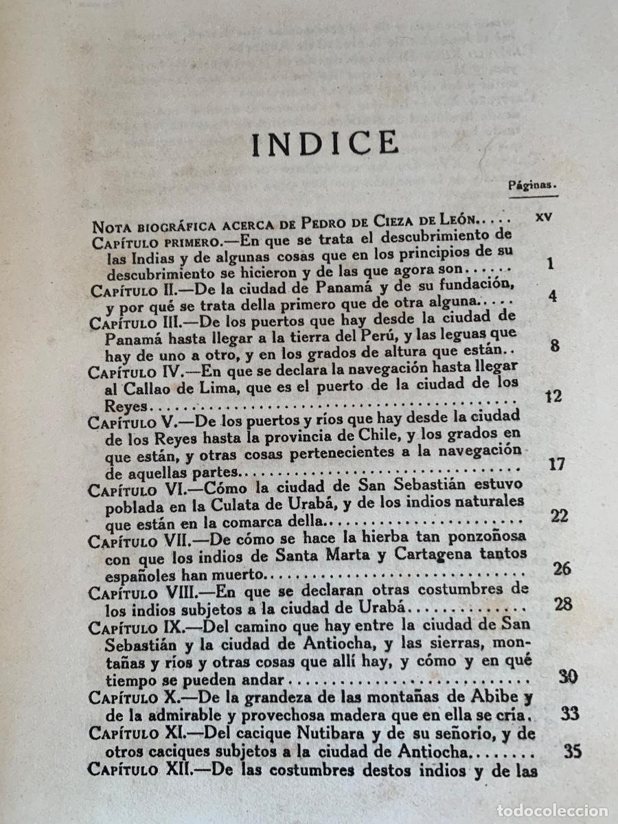Libros de segunda mano: Cr&oacute;nica del Per&uacute; (Bols 41) - Foto 3
