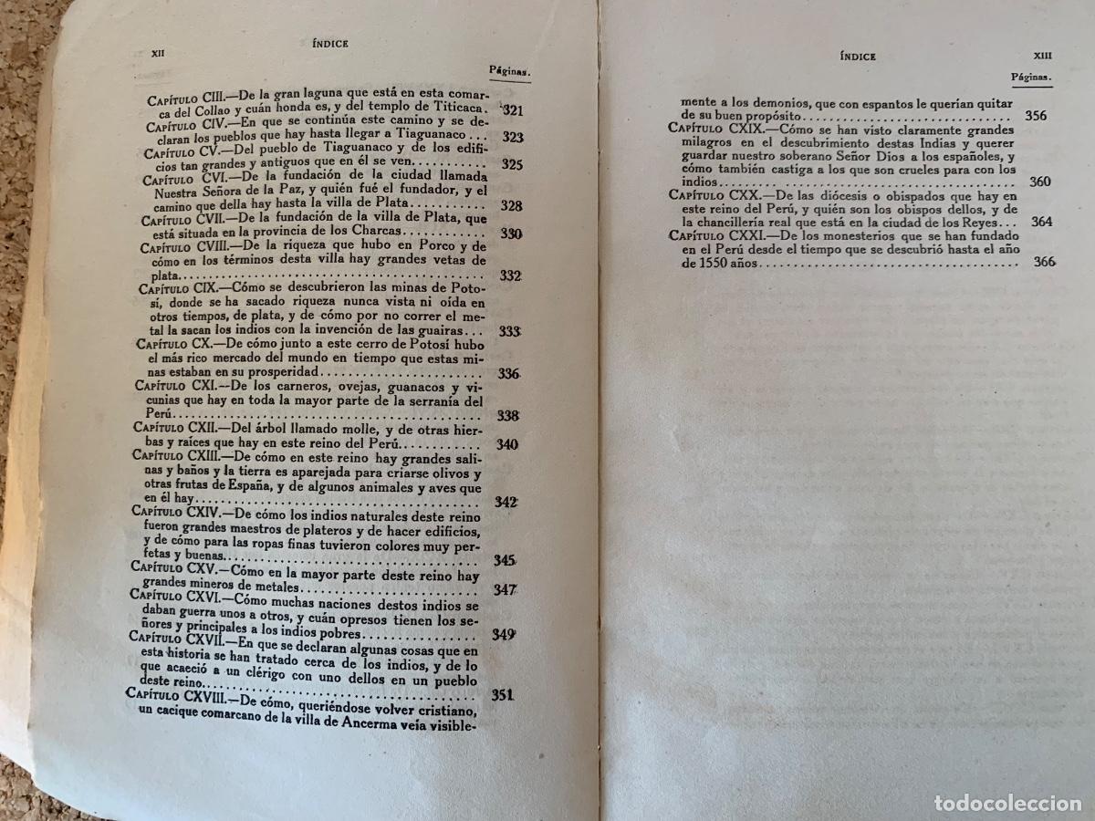Libros de segunda mano: Cr&oacute;nica del Per&uacute; (Bols 41) - Foto 6