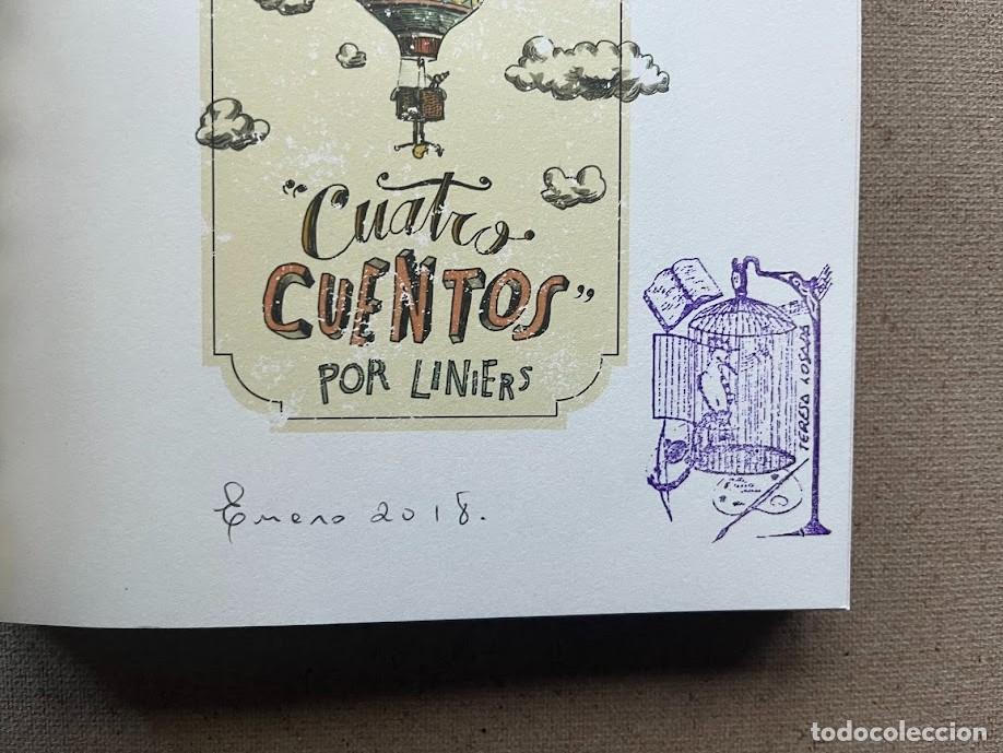 Libros de segunda mano: Cuatro Cuentos / Liniers / Anagrama / - Foto 4