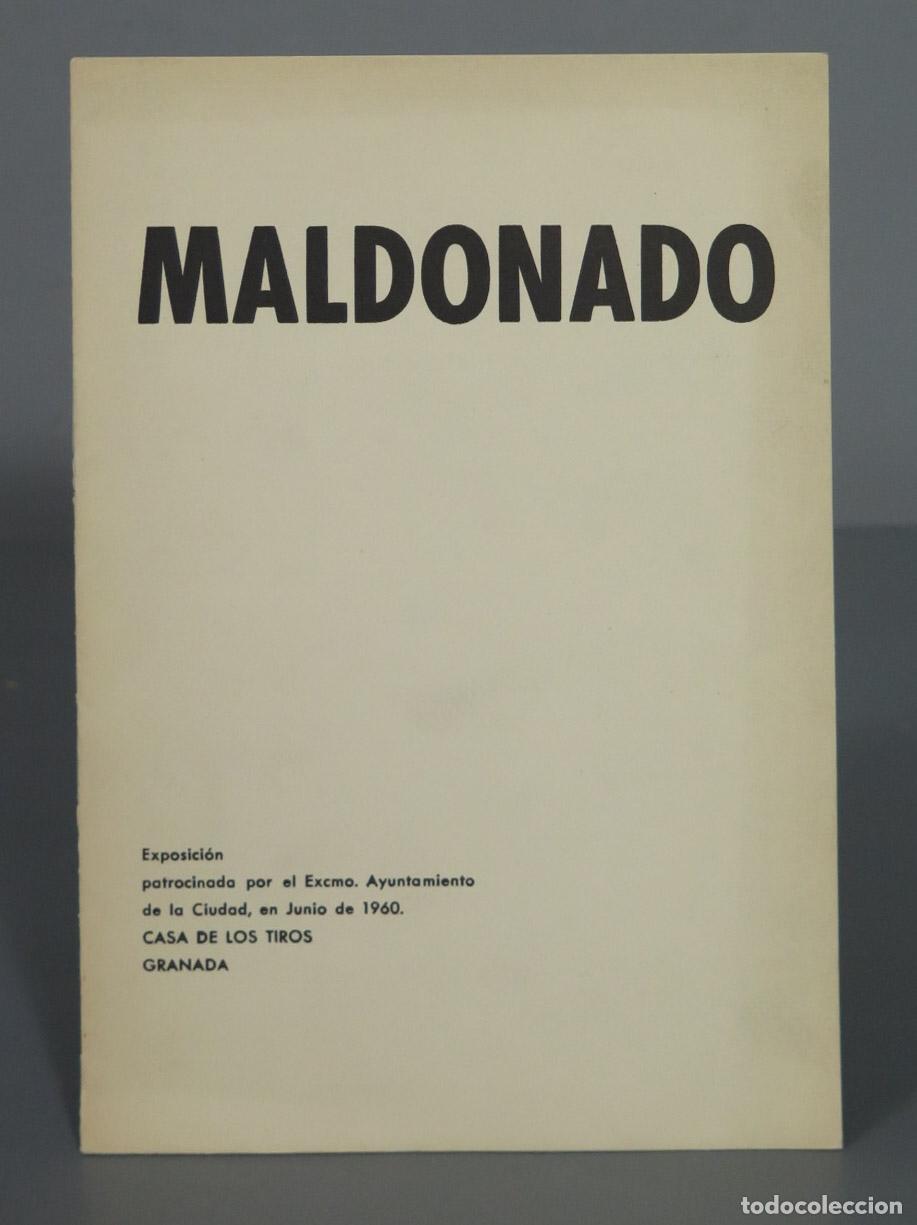 Libros de segunda mano: MALDONADO. EXPOSICION CASA DE LOS TIROS GRANADA 1960 - Foto 1