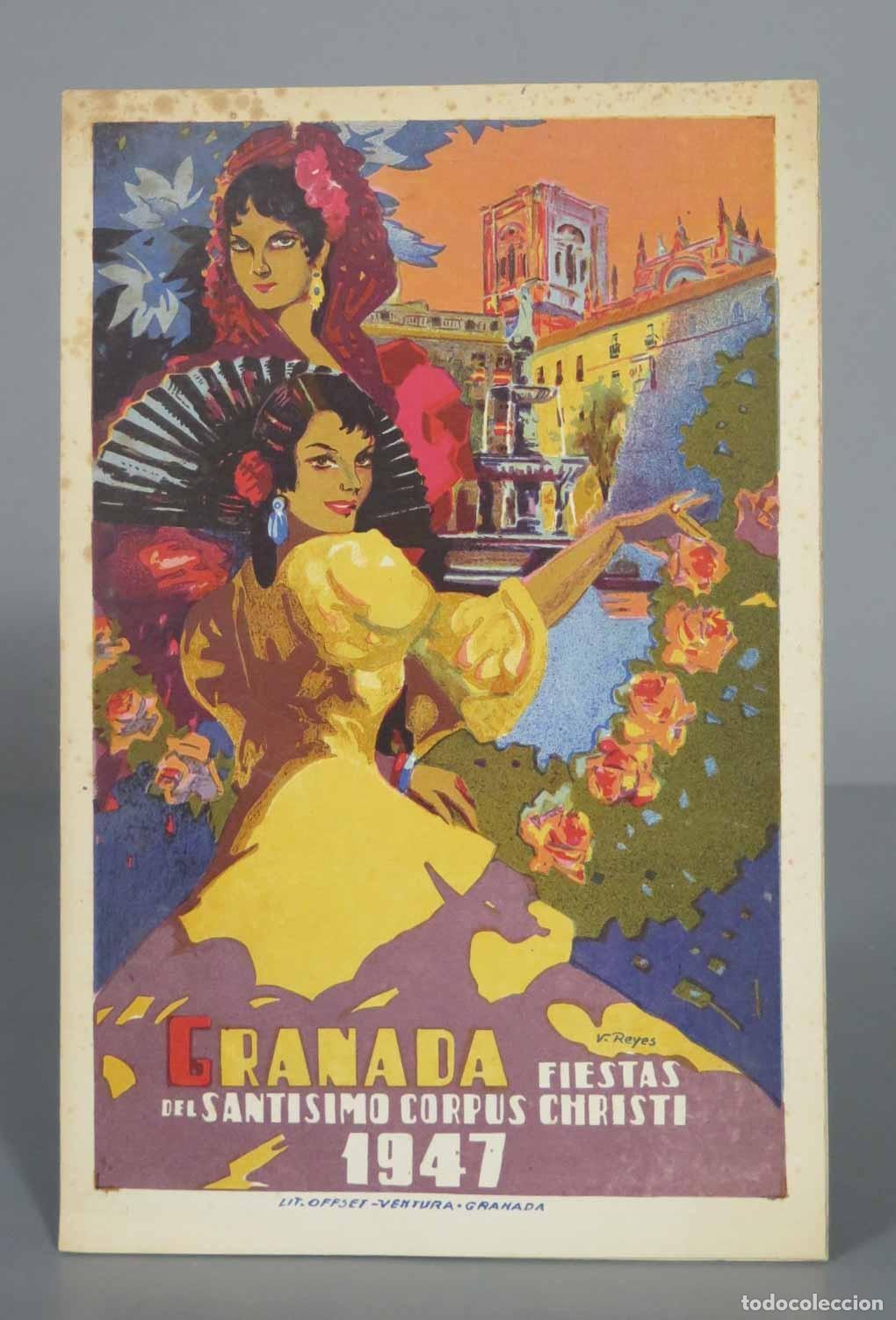 Libros de segunda mano: PROGRAMA. CORPUS CHRISTI. GRANADA. 1947 - Foto 1