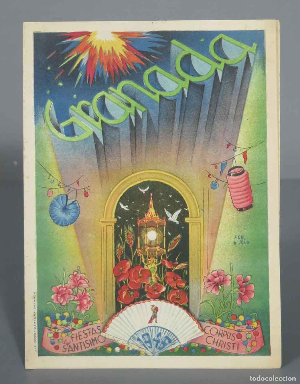 Libros de segunda mano: PROGRAMA. CORPUS CHRISTI. GRANADA. 1945 - Foto 1