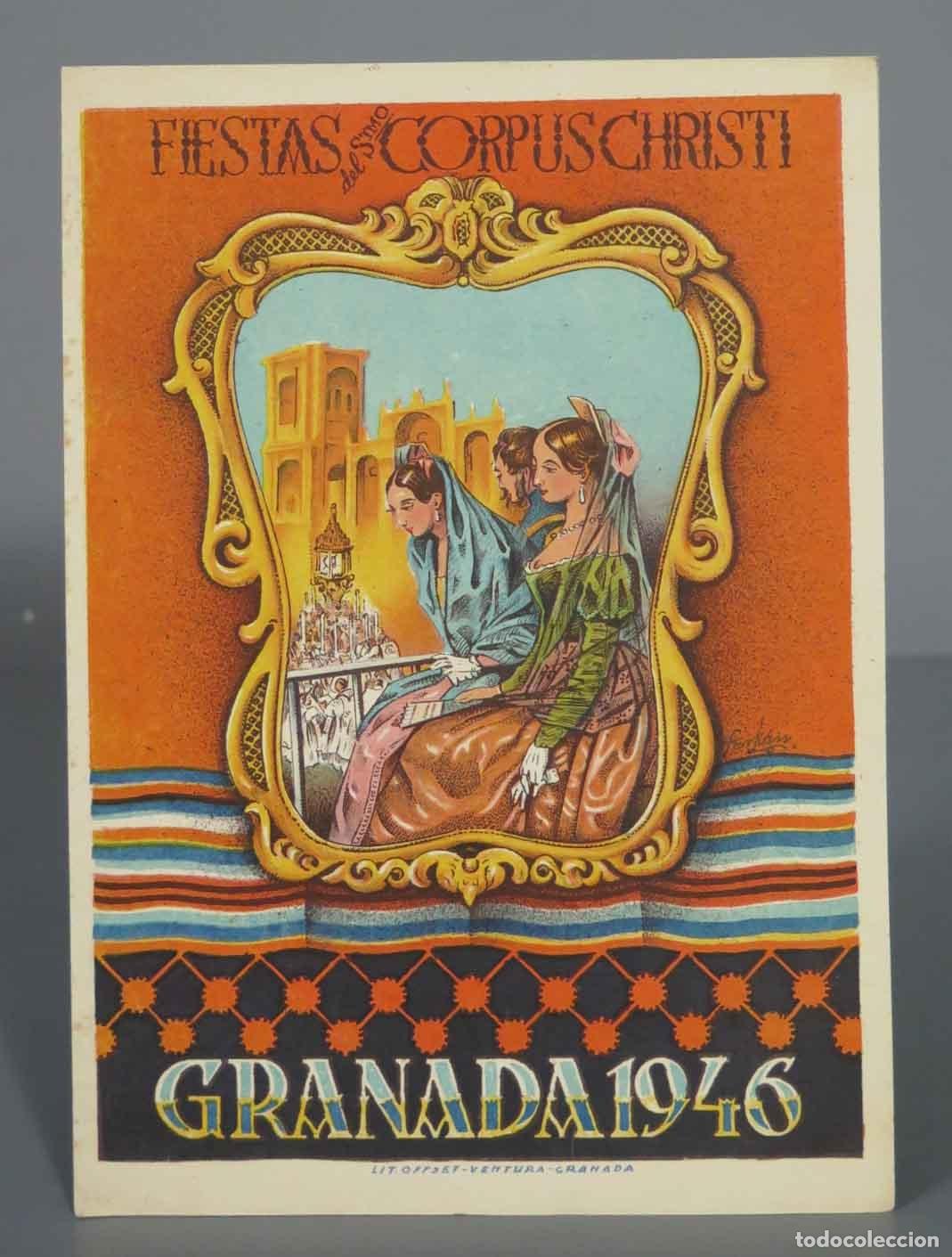 Libros de segunda mano: PROGRAMA. CORPUS CHRISTI. GRANADA. 1946 - Foto 1
