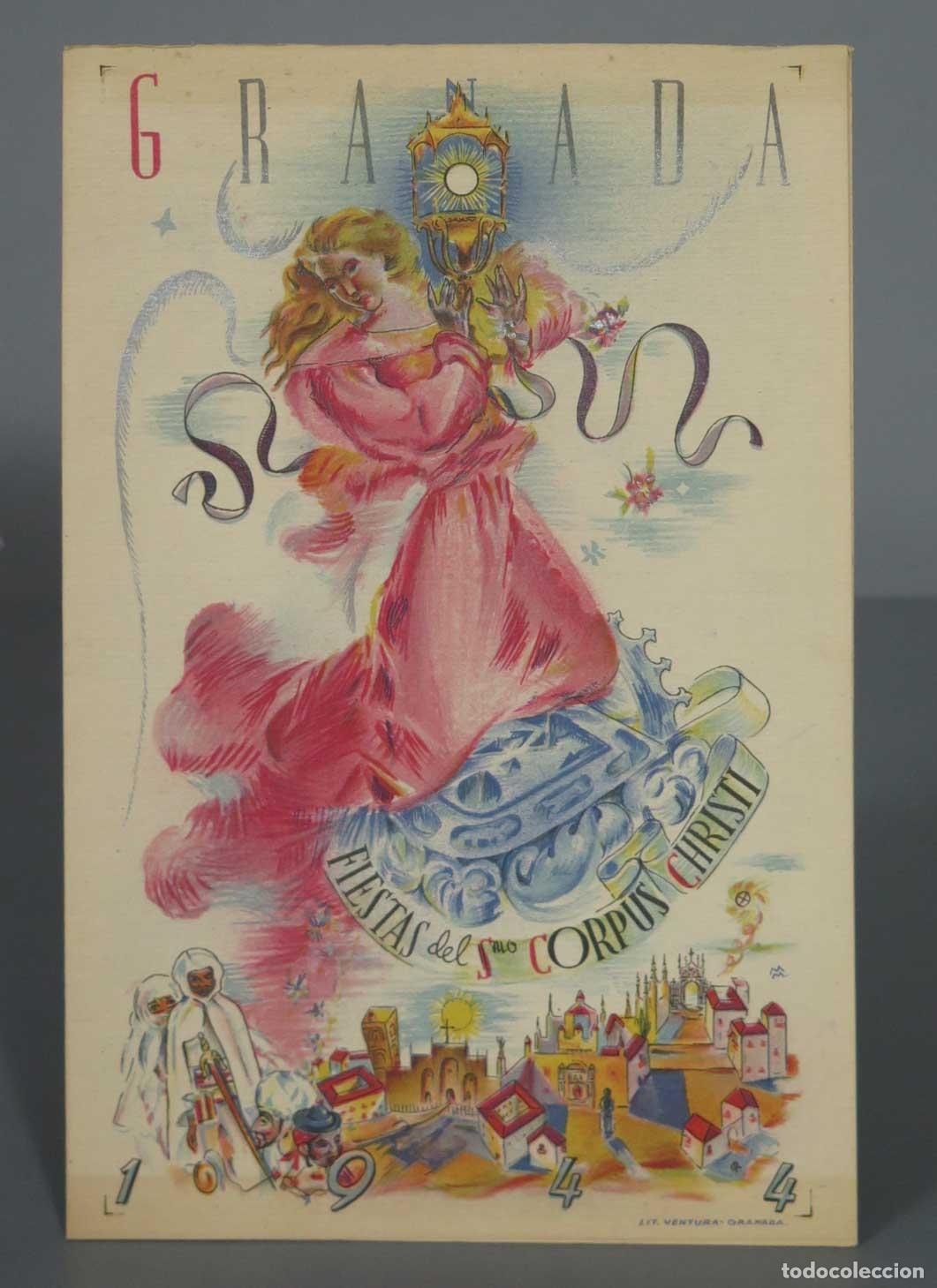Libros de segunda mano: PROGRAMA. CORPUS CHRISTI. GRANADA. 1944 - Foto 1