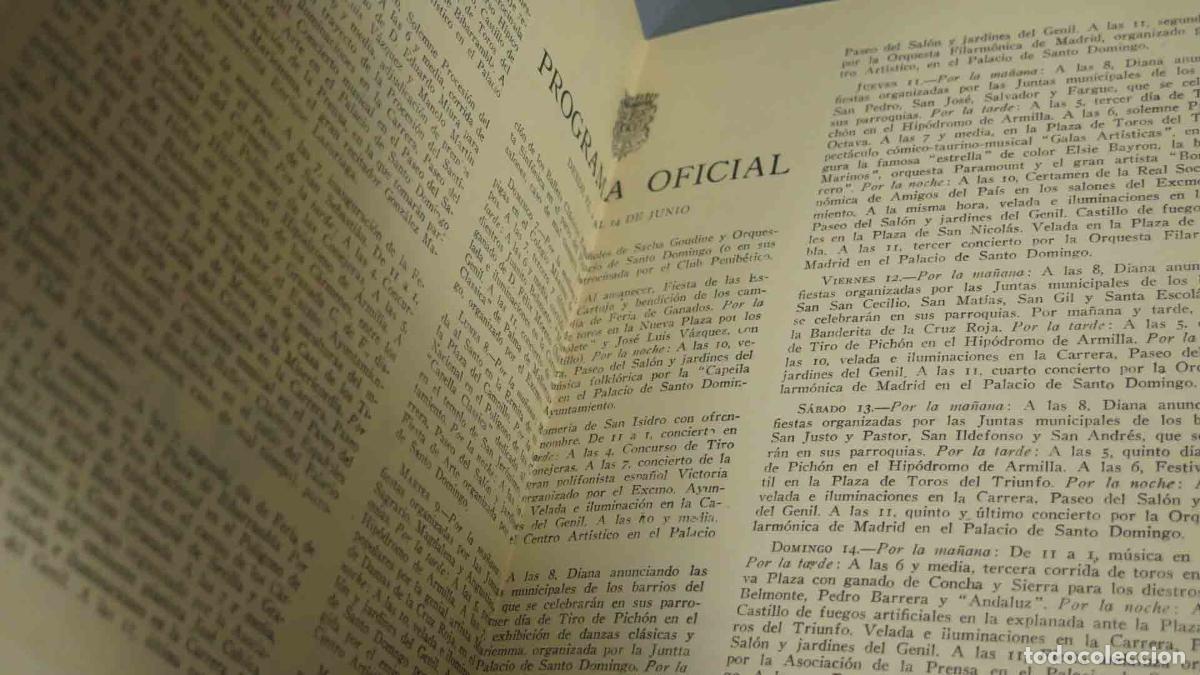 Libros de segunda mano: PROGRAMA. CORPUS CHRISTI. GRANADA. 1942 - Foto 2