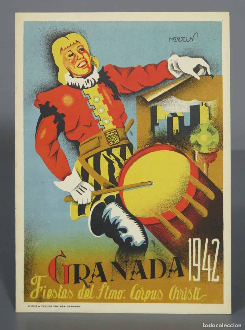 Libros de segunda mano: PROGRAMA. CORPUS CHRISTI. GRANADA. 1942 - Foto 1
