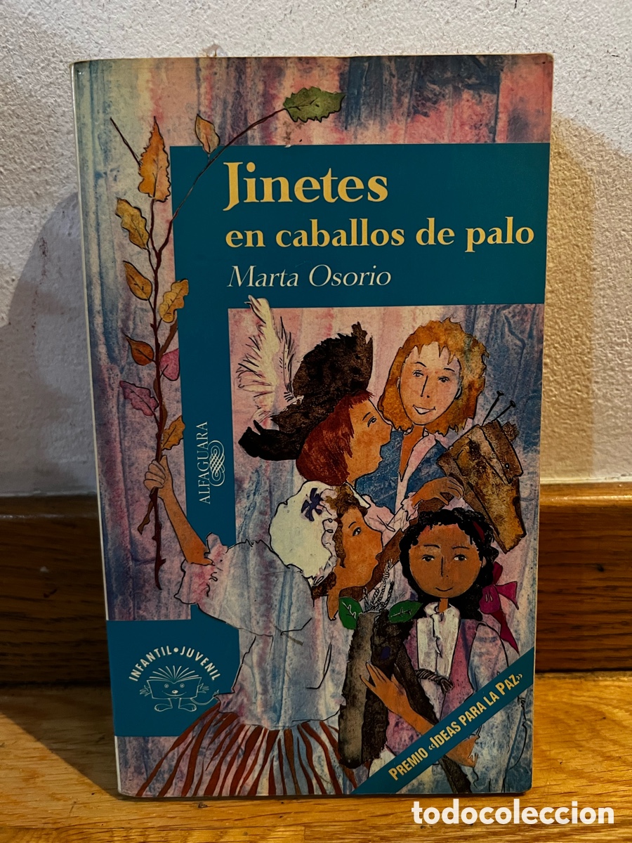 Libros de segunda mano: Jinetes en caballos de palo Marta Osorio - Foto 1
