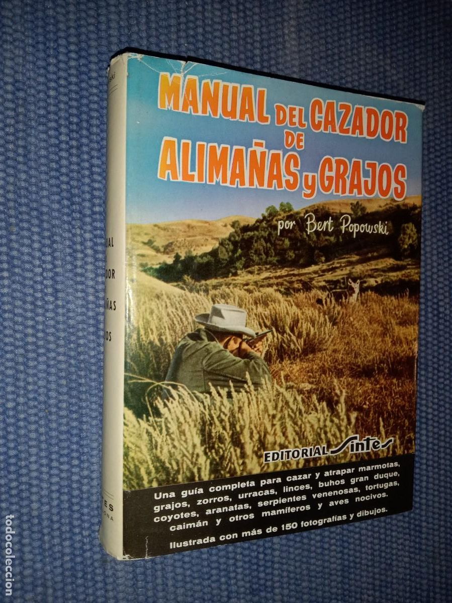 Libros de segunda mano: Manual del cazador de alima&ntilde;as y grajos - Foto 1