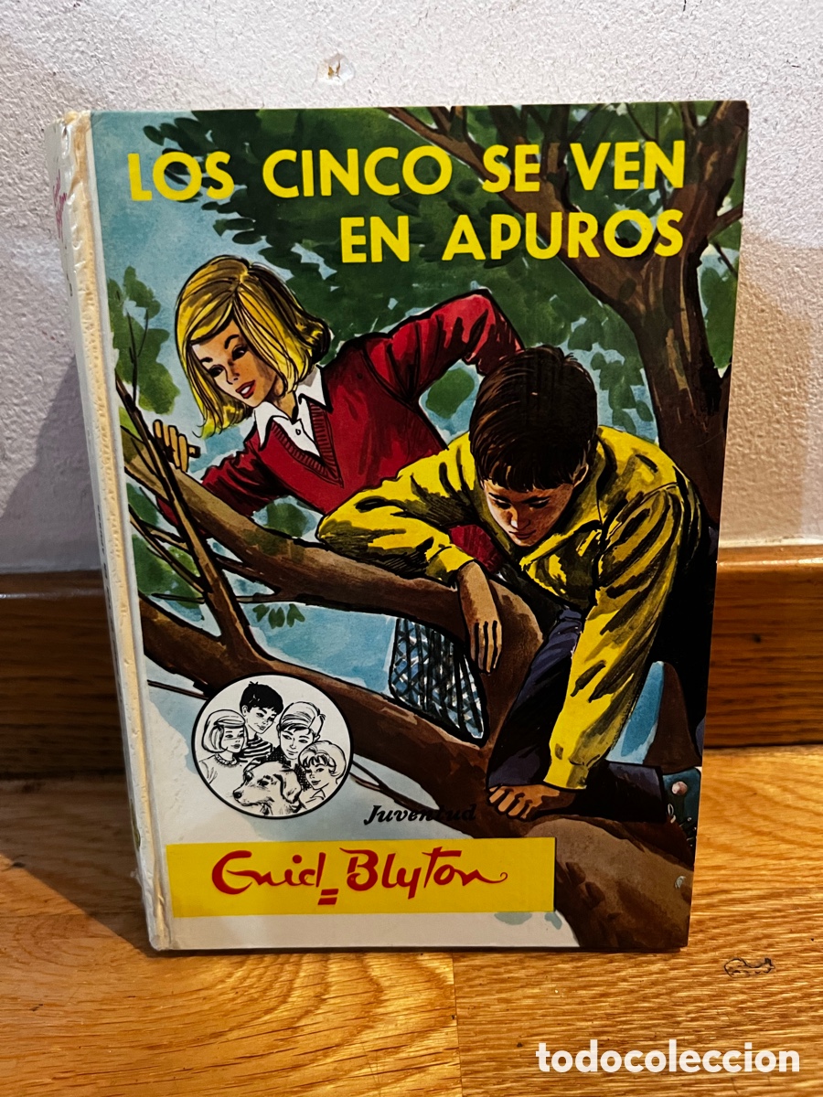 Libros de segunda mano: LOS CINCO SE VEN EN APUROS Enid Blyton - Foto 1